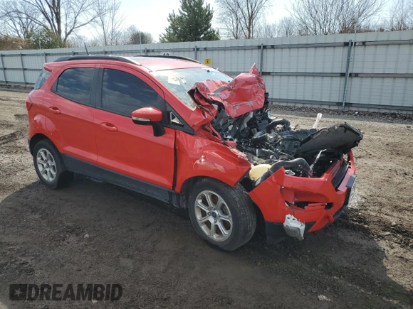 2020 Ford EcoSport SE z VIN MAJ3S2GE6LC320808, wystawiony jako Copart lot #48477205 z przebiegiem Nie podano mil oraz Tytuł czysty. Historia ofert i sprzedaży dostępna na DreamBid. Obrazek 4.
