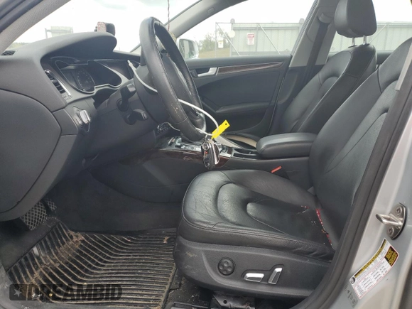 2013 Audi A4 Premium Plus with VIN WAUFFAFL9DN027798, listed as a Copart auction lot 56039275 with 160,521 mi miles and Non repairable. Bid and sale history available at DreamBid. Image 7.