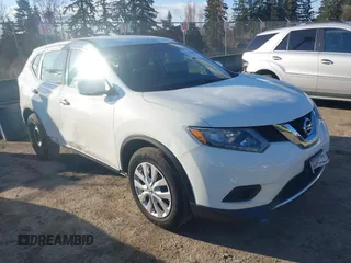 2016 Nissan Rogue SV with VIN 5N1AT2MT9GC810310, listed as a IAAI auction lot 41725006 with 108,755 mi miles. Bid and sale history available at carsss.com. Image 1.