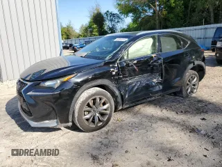 2015 Lexus NX 200t with VIN JTJYARBZ1F2019683, listed as a Copart auction lot 52091015 with 245,732 mi miles and Salvage Title. Bid and sale history available at carsss.com. Image 1.