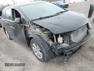 2017 Honda Odyssey EX-L with VIN 5FNRL5H68HB026010, listed as a IAAI auction lot 41884999 with 138,943 mi miles and . Bid and sale history available at DreamBid. Image 6.