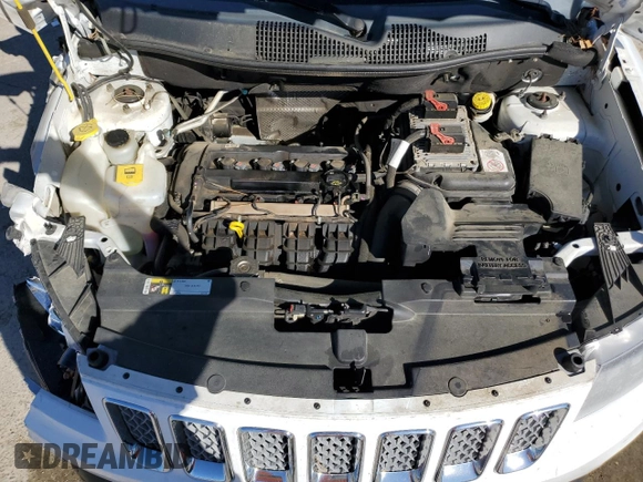 2015 Jeep Compass Latitude with VIN 1C4NJCEB2FD401761, listed as a Copart auction lot 49215505 with 154,896 mi miles and Salvage Title. Bid and sale history available at carsss.com. Image 14.