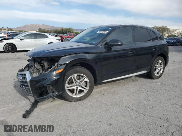 2018 Audi Q5 Premium z VIN WA1ANAFY0J2168620, wystawiony jako Copart lot #55972705 z przebiegiem 83 185 mil mil oraz Szkoda całkowita • Salvage title. Historia ofert i sprzedaży dostępna na DreamBid. Obrazek 1.