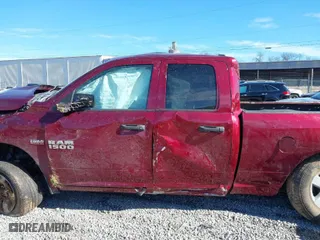 2018 Ram 1500 Express with VIN 1C6RR7FT8JS344020, listed as a IAAI auction lot 41344914 with 1 mi miles. Bid and sale history available at carsss.com. Image 13.