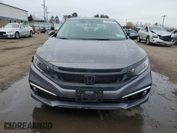 2019 Honda Civic EX z VIN 19XFC1F34KE216999, wystawiony jako Copart lot #51427335 z przebiegiem 9 502 mil mil oraz Szkoda całkowita • Salvage title. Historia ofert i sprzedaży dostępna na DreamBid. Obrazek 5.