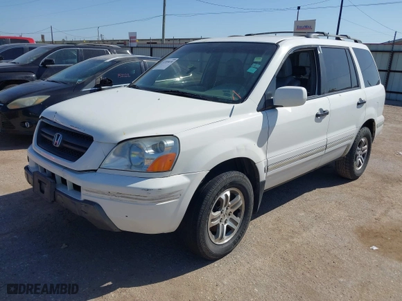 2004 Honda Pilot EX with VIN 5FNYF186X4B010171, listed as a IAAI auction lot 41999030 with 276,311 mi miles. Bid and sale history available at carsss.com. Image 2.
