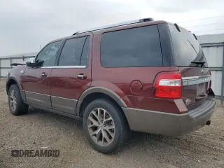 2015 Ford Expedition XLT with VIN 1FMJU1HT9FEF11131, listed as a Copart auction lot 51741355 with 136,988 mi miles and Salvage title. Bid and sale history available at DreamBid. Image 2.