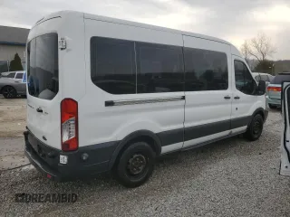 2015 Ford Transit XL with VIN 1FBAX2CM6FKA75622, listed as a Copart auction lot 49410195 with 373,295 mi miles and Salvage title. Bid and sale history available at DreamBid. Image 3.