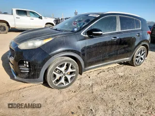 2017 Kia Sportage SX Turbo with VIN KNDPR3A68H7264742, listed as a Copart auction lot 61064405 with 189,812 mi miles and Clean title. Bid and sale history available at DreamBid. Image 1.