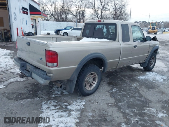 2000 Ford Ranger XLT with VIN 1FTZR15X3YPB74785, listed as a IAAI auction lot 41399100 with 220,259 mi miles and . Bid and sale history available at DreamBid. Image 4.