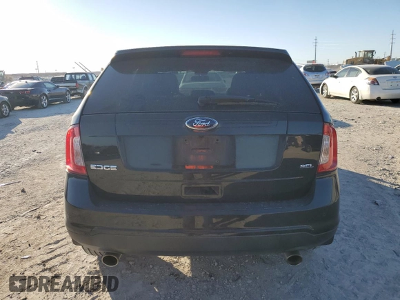 2014 Ford Edge SEL with VIN 2FMDK3JC9EBA29598, listed as a Copart auction lot 43772585 with 110,162 mi miles and Salvage Title. Bid and sale history available at carsss.com. Image 6.