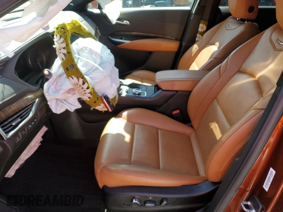 2019 Cadillac XT4 AWD Premium Luxury with VIN 1GYFZDR42KF214298, listed as a Copart auction lot 52489875 with 63,338 mi miles and Salvage title. Bid and sale history available at DreamBid. Image 7.