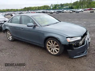 2013 Audi A4 Premium Plus with VIN WAUFFAFL6DN031209, listed as a IAAI auction lot 42318717 with 169,851 mi miles and . Bid and sale history available at DreamBid. Image 1.