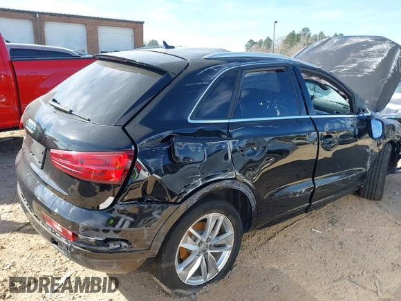 2018 Audi Q3 Premium Plus with VIN WA1HCCFS7JR021004, listed as a IAAI auction lot 41823515 with 50,650 mi miles. Bid and sale history available at carsss.com. Image 6.