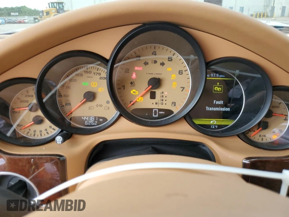 2010 Porsche Panamera S with VIN WP0AB2A71AL064974, listed as a Copart auction lot 53045525 with 44,181 mi miles and Salvage title. Bid and sale history available at DreamBid. Image 9.