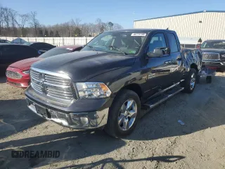 2018 Ram 1500 Big Horn with VIN 1C6RR7GT1JS104161, listed as a Copart auction lot 46775795 with 141,839 mi miles and Salvage title. Bid and sale history available at DreamBid. Image 1.
