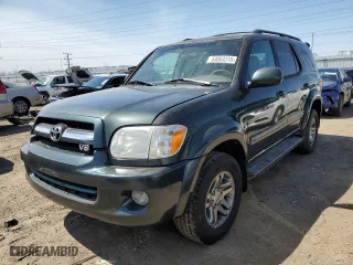 2006 Toyota Sequoia Limited with VIN 5TDBT48A96S260309, listed as a Copart auction lot 53063315 with 343,311 mi miles and Clean Title. Bid and sale history available at carsss.com. Image 1.