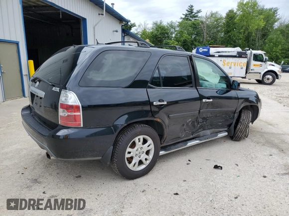 2006 Acura MDX Touring w/Navi with VIN 2HNYD18816H539524, listed as a Copart auction lot 66068274 with 132,193 mi miles and Salvage Title. Bid and sale history available at carsss.com. Image 3.