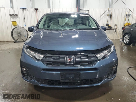 2025 Honda Odyssey EX-L с VIN 5FNRL6H66SB009185, выставлен на аукционе Copart как лот 57158115 с пробегом 8 541 миль миль и Списание • Salvage title. История ставок и продаж доступна на DreamBid. Изображение 5.