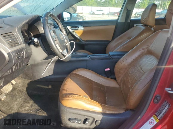 2013 Lexus CT 200h with VIN JTHKD5BH7D2150497, listed as a Copart auction lot 61992205 with 188,604 mi miles and Clean title. Bid and sale history available at DreamBid. Image 7.