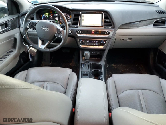 2019 Hyundai Sonata Plug-In Hybrid Limited with VIN KMHE54L23KA093729, listed as a Copart auction lot 80865694 with 64,492 mi miles and Salvage Title. Bid and sale history available at carsss.com. Image 8.