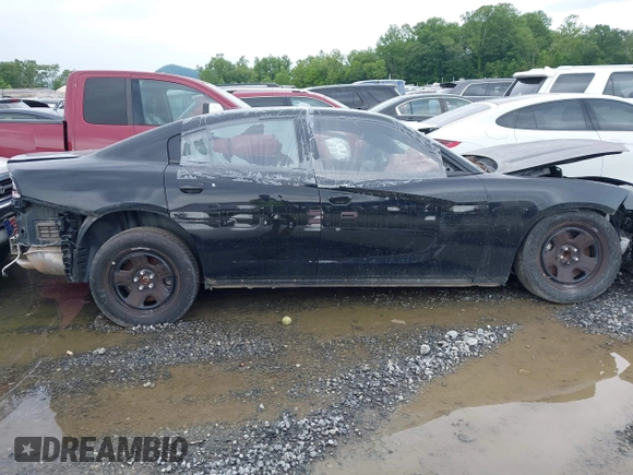 2021 Dodge Charger Police with VIN 2C3CDXAT2MH551264, listed as a IAAI auction lot 42210195 with 58,268 mi miles and . Bid and sale history available at DreamBid. Image 14.