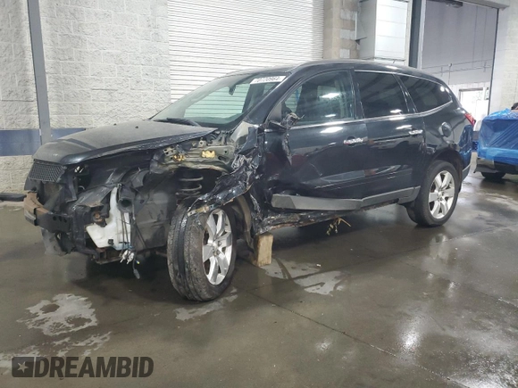 2012 Chevrolet Traverse 1LT z VIN 1GNKVGEDXCJ208097, wystawiony jako Copart lot #70720964 z przebiegiem 123 471 mil mil oraz Szkoda całkowita • Salvage title. Historia ofert i sprzedaży dostępna na DreamBid. Obrazek 1.