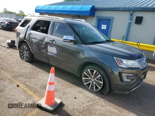 2016 Ford Explorer Platinum z VIN 1FM5K8HTXGGB59098, wystawiony jako Copart lot #54625405 z przebiegiem 99 465 mil mil oraz Szkoda całkowita • Salvage title. Historia ofert i sprzedaży dostępna na DreamBid. Obrazek 4.
