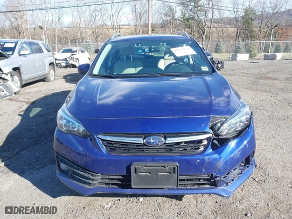 2022 Subaru Impreza Premium with VIN 4S3GTAV66N3726718, listed as a IAAI auction lot 41217564 with 35,639 mi miles. Bid and sale history available at carsss.com. Image 12.