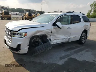 2021 GMC Acadia Denali с VIN 1GKKNXLSXMZ191853, выставлен на аукционе Copart как лот 56294855 с пробегом 90 090 миль миль и Списание • Salvage title. История ставок и продаж доступна на DreamBid. Изображение 1.