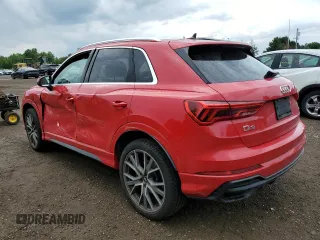 2019 Audi Q3 Technik z VIN WA1FECF37K1070777, wystawiony jako Copart lot #60134355 z przebiegiem 69 543 mil mil oraz Czysty tytuł • Clean title. Historia ofert i sprzedaży dostępna na DreamBid. Obrazek 2.