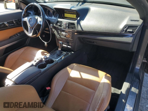2012 Mercedes-Benz E 350 with VIN WDDKK5KF5CF155376, listed as a Copart auction lot 45353665 with 130,827 mi miles and Salvage Title. Bid and sale history available at DreamBid. Image 8.