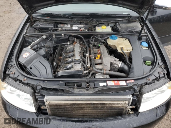 2003 Audi A4 1.8T with VIN WAULC68E93A306178, listed as a Copart auction lot 81489594 with 401,792 mi miles and Clean Title. Bid and sale history available at carsss.com. Image 11.