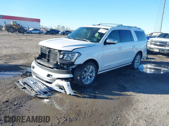 2019 Ford Expedition Max Platinum with VIN 1FMJK1MT4KEA53312, listed as a IAAI auction lot 41035899 with 87,484 mi miles and . Bid and sale history available at DreamBid. Image 20.