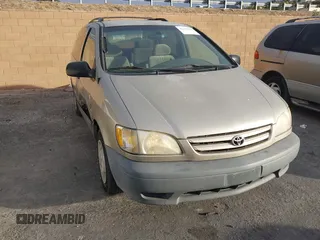 2003 Toyota Sienna CE with VIN 4T3ZF19C93U536843, listed as a IAAI auction lot 41175495 with 170,323 mi miles. Bid and sale history available at carsss.com. Image 1.