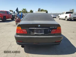 2001 BMW 3 Series 325Ci with VIN WBABN33401JW56413, listed as a Copart auction lot 73610734 with 187,259 mi miles and Salvage Title. Bid and sale history available at carsss.com. Image 6.
