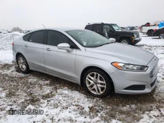 2015 Ford Fusion SE with VIN 3FA6P0HD8FR257984, listed as a Copart auction lot 83854044 with 127,600 mi miles and Salvage Title. Bid and sale history available at DreamBid. Image 4.