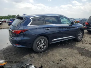 2020 Infiniti QX60 Luxe with VIN 5N1DL0MM0LC507954, listed as a Copart auction lot 62320875 with 79,578 mi miles and Salvage title. Bid and sale history available at DreamBid. Image 3.