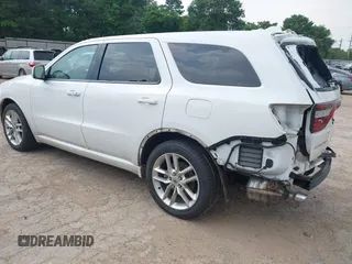 2022 Dodge Durango GT Plus with VIN 1C4RDHDGXNC103143, listed as a IAAI auction lot 42290646 with 109,130 mi miles and . Bid and sale history available at DreamBid. Image 3.