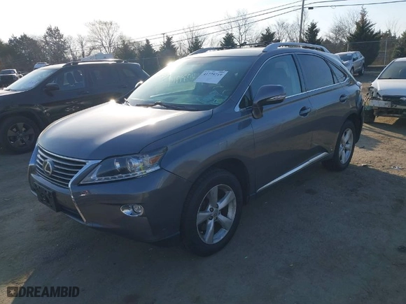 2015 Lexus RX 350 F Sport with VIN 2T2BK1BAXFC312903, listed as a IAAI auction lot 41779719 with 136,536 mi miles. Bid and sale history available at carsss.com. Image 2.