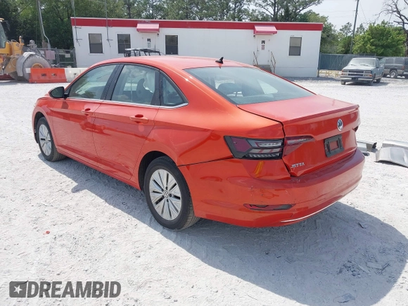 2019 Volkswagen Jetta S с VIN 3VWCB7BU4KM244800, выставлен на аукционе IAAI как лот 42113184 с пробегом 41 365 миль миль и . История ставок и продаж доступна на DreamBid. Изображение 3.