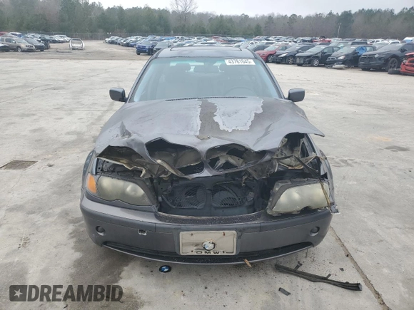 2002 BMW 3 Series 325i with VIN WBAET37472NG79214, listed as a Copart auction lot 43781045 with 310,968 mi miles and Salvage Title. Bid and sale history available at carsss.com. Image 5.
