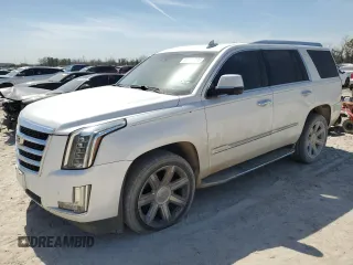 2016 Cadillac Escalade Luxury Collection with VIN 1GYS3BKJ5GR341752, listed as a Copart auction lot 46221835 with 137,337 mi miles and Clean title. Bid and sale history available at DreamBid. Image 1.