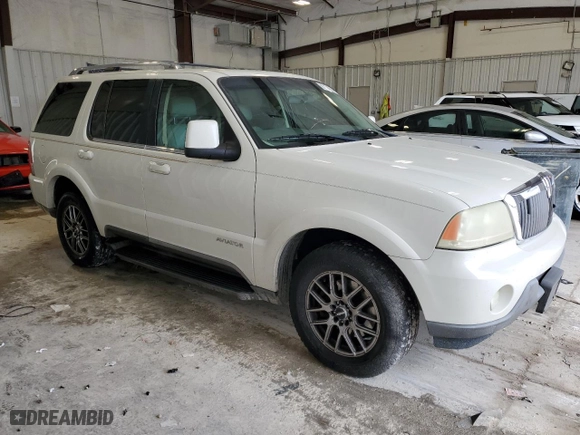 2003 Lincoln Aviator Premium with VIN 5LMEU78H43ZJ38274, listed as a Copart auction lot 67474884 with 192,336 mi miles and Salvage Title. Bid and sale history available at carsss.com. Image 4.