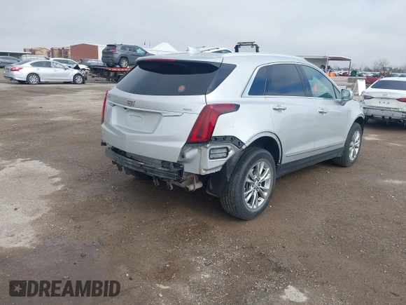 2020 Cadillac XT5 Premium Luxury AWD with VIN 1GYKNDRS4LZ178042, listed as a IAAI auction lot 41583102 with 87,085 mi miles and . Bid and sale history available at carsss.com. Image 4.