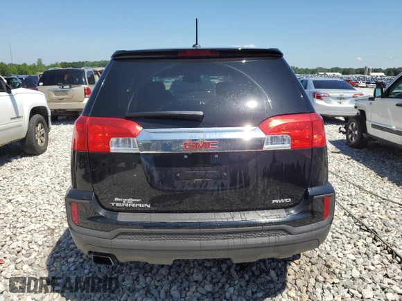 2017 GMC Terrain SLE with VIN 2GKFLSEK1H6297293, listed as a Copart auction lot 59229444 with 107,719 mi miles and Salvage Title. Bid and sale history available at DreamBid. Image 6.