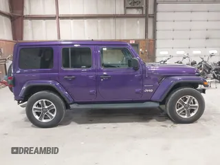 2023 Jeep Wrangler Sahara with VIN 1C4HJXEN9PW560958, listed as a IAAI auction lot 41980179 with 35,975 mi miles and . Bid and sale history available at DreamBid. Image 14.