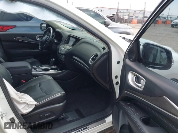 2019 Infiniti QX60 LUXE with VIN 5N1DL0MN5KC503552, listed as a IAAI auction lot 41780408 with 73,148 mi miles. Bid and sale history available at carsss.com. Image 5.
