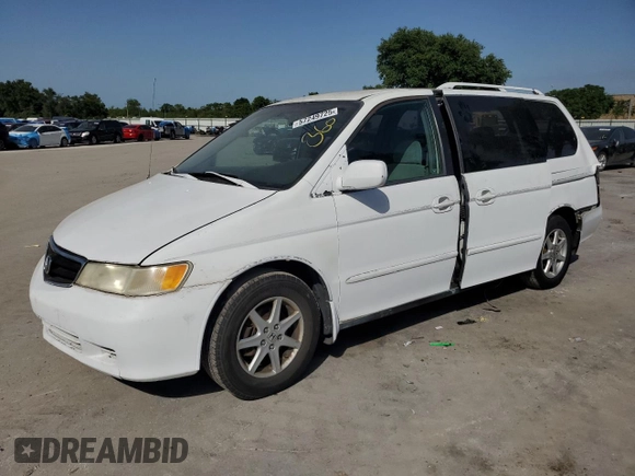 2001 Honda Odyssey EX z VIN 2HKRL18661H500391, wystawiony jako Copart lot #57249725 z przebiegiem 207 905 mil mil oraz Szkoda całkowita • Salvage title. Historia ofert i sprzedaży dostępna na DreamBid. Obrazek 1.