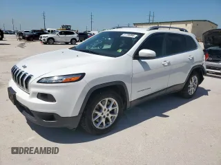 2017 Jeep Cherokee Latitude with VIN 1C4PJLCB5HW540477, listed as a Copart auction lot 51736995 with 124,387 mi miles and Salvage Title. Bid and sale history available at carsss.com. Image 1.